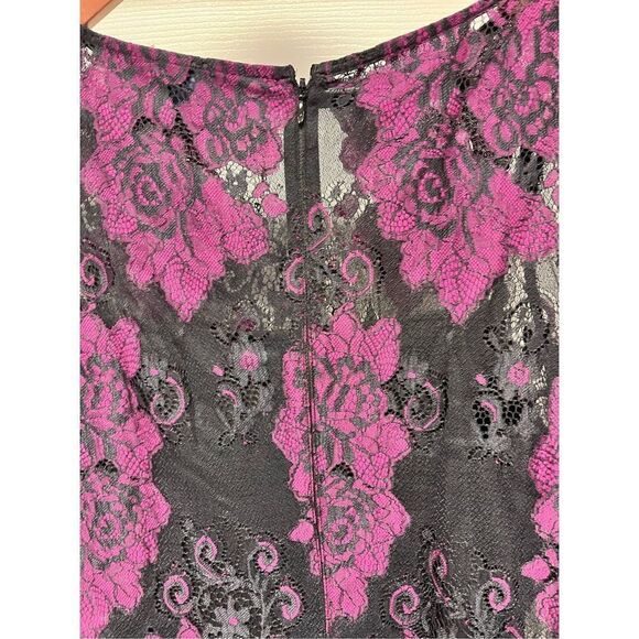 Rachel Rachel Roy Purple Lace Madeline Dress sz 10 NWOT - Picture 9 of 11